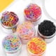 thumbnail image 1 of 3000PCS Mini bandas de goma para el cabello, pequeñas bandas de goma para el cabello para niñas, pequeños, , lazos elásticos de primera Baoblaze Bandas elásticas para el cabello, 1 of 8