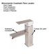 thumbnail image 2 of Llave Monomando baño Lavabo Ovalin Rubinett Laton Solido Cromado 17 Cm, 2 of 3