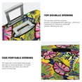 thumbnail image 5 of Balery Luggage Cover Colrful Tropical Leaves Print Suitcase Covers for Luggage Elastic Washable Suitcase Protector Fits 18-32 Inch Luggage-, 5 of 9