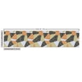 thumbnail image 3 of Ambesonne Spring Fabric by the Yard Upholstery, Flowers Colorful Geometric, 2 Yards, Pale Vermilion and Khaki, 3 of 5