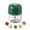 green Two blades, variant on Mini Food Chopper, 260ml Capacity, Cordless & USB-C Charging, Effortless One-Touch Operation for Uniform Chopping, Ideal for Mincing Garlic, Onions, and Making Sauces