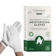 thumbnail image 1 of Guantes hidratantes de algodón orgánico Cottonnerie, talla mediana, 4 pares, 1 of 6