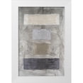 thumbnail image 1 of Willett, Michael 11x14 White Modern Wood Framed Museum Art Print Titled - Metallic Monoliths I, 1 of 4