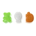 thumbnail image 4 of AOOOWER 3Pcs/Set Cute Sushi Rice Balls Mold Bear Elephant Fish Baking DIY Cooking Tools, 4 of 7