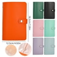 thumbnail image 3 of Orange A6 Leather Cash Folder – Dusknt 100 Envelope Savings Challenge Book Budget Planner, A5 Organizer for Easy & Fun Way to Save Money, Spring Financial Essential, 3 of 9
