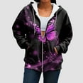 thumbnail image 7 of Gibobby Womens Zip Up Hoodies Long Sleeve Fit Hooded Sweatshirts Casual Lightweight Jacket Fall Winter Coat(L,Pink), 7 of 7