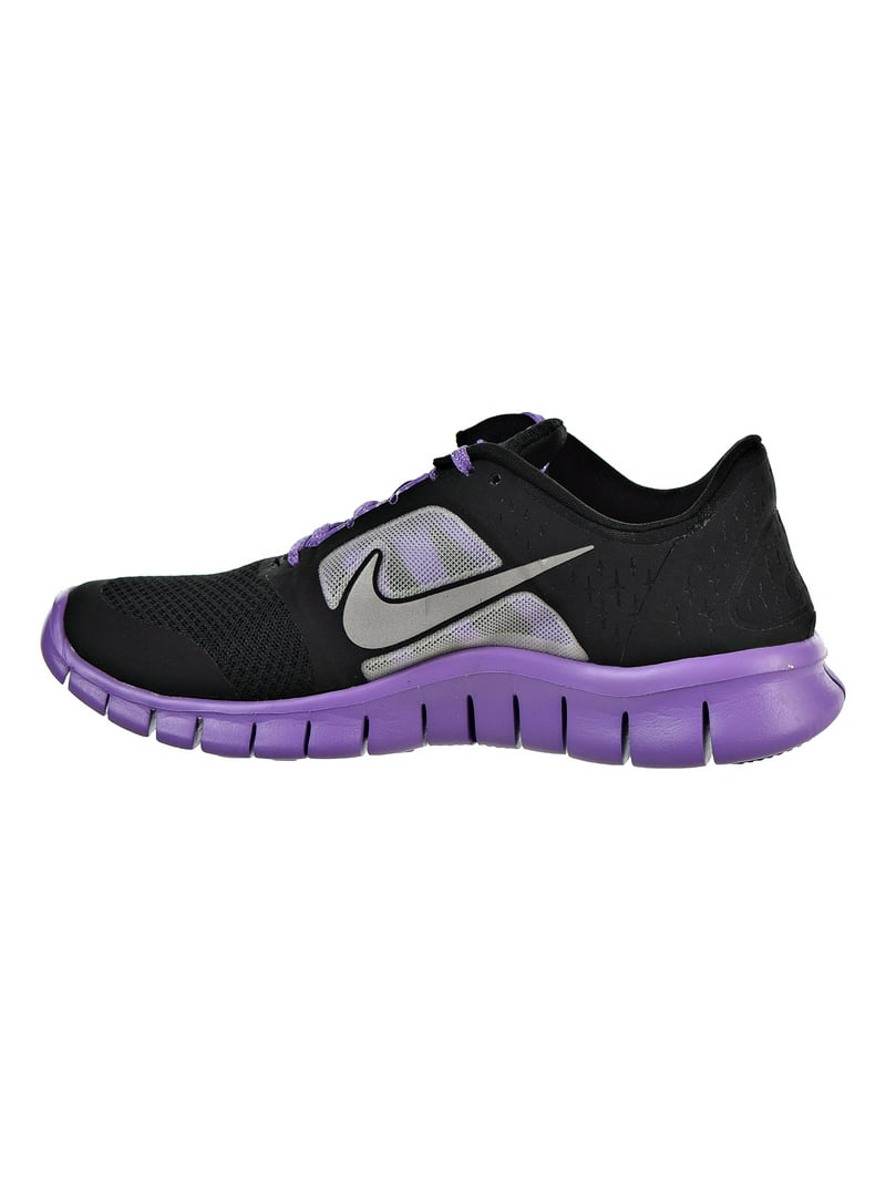 Nike Run 3 Big Kids' Running Shoes Silver-Iris - Walmart.com