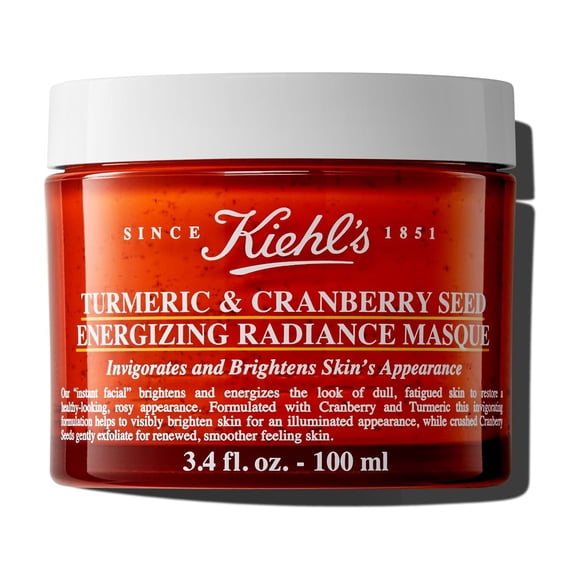 Mascarilla facial energizante Kiehl's con cúrcuma y semillas de arándano, 100 ml
