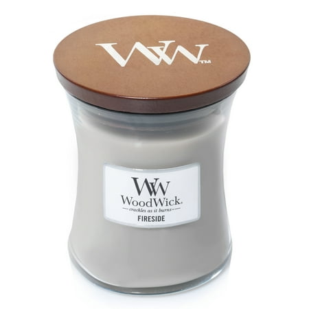 WoodWick Fireside - Medium Hourglass Candle (Best Candle Brands 2019)