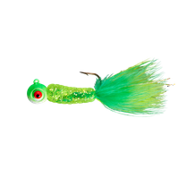 Lindy Fuzz-E-Grub Jig 2'' 1/4oz Lightening Lime