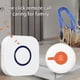 thumbnail image 4 of Xihbxyly Mi Pedido Buscapersonas Portátiles para Personas Mayores, Timbre de Control Remoto Inalámbrico Electrónico de Largo Alcance Que Se Puede Colocar a Traves de La Pared para Cuidador, 4 of 7