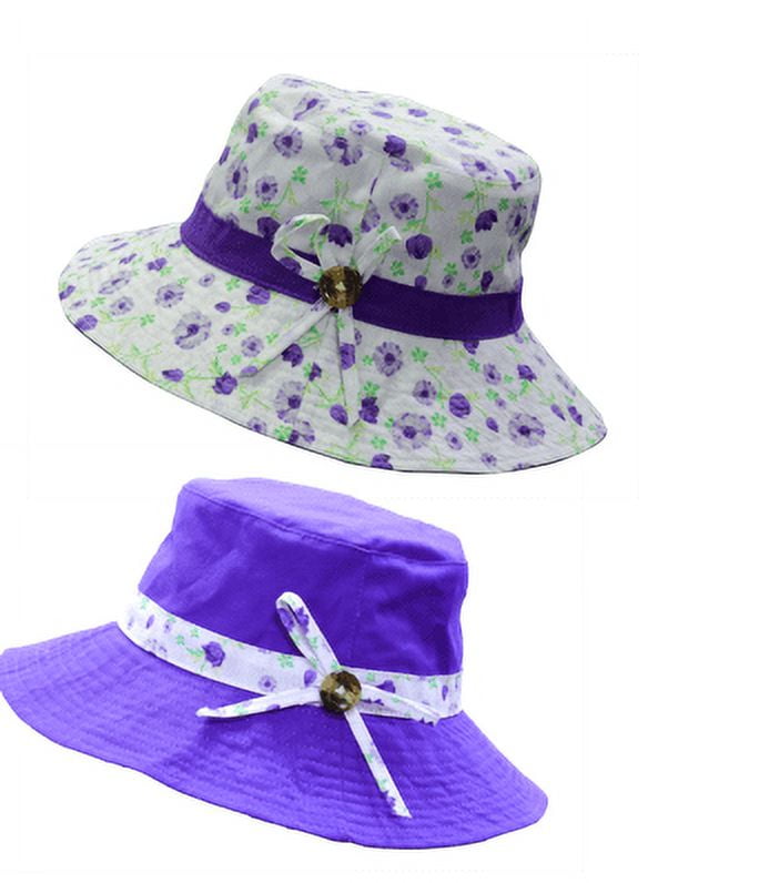 Expert Gardener 3-Pack Garden Apparel Accessory Combo-Glove, Hat and Waist Bag, Size Fits Most, Purple And white Color