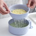 thumbnail image 3 of Juego de ramen multifuncionales Baoblaze microondas con tapa soporte mango Azul, 3 of 8