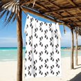 thumbnail image 4 of Ryvnso Cute Panda Cartoon Stylish Beach Towel Swimming Yoga Bath Towels Large Sand Free Towels 31"W x 71"L, 4 of 7
