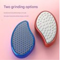 thumbnail image 4 of Nano Glass Foot File – Callus Remover, Dead Skin Scrubber, Heel Repair Tool for Smooth Feet (Light blue electroplating shell + stainless steel convex surface), 4 of 21