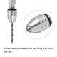 thumbnail image 4 of 26uds Banco Tornillo Manual TaladroJuego, 0.5mm-3.0mm Micro Mini Helicoidales Brocas Juego 25uds, para Metal Madera Plástico PCB Modelo Bricolaje Fabricación, 4 of 5