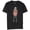 black, variant on Elevenparis Mens Pop Dog Graphic T-Shirt, Black, Small