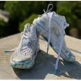 thumbnail image 2 of Ni - ke Ni - ke Air Jordan 2022 Sneakers Youth Size 6Y SXXXVI 36 Guo GS White Silver Jade, 2 of 5