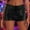 #7Black, variant on Byworldtasic Women's Carnival Sparkly Sequin Micro Shorts Y2k Low Rise Mini Booty Shorts