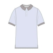 Real School Uniforms Collared Comfort Fit Solid Print Cotton Polyester, Polo Shirts (Unisex)