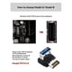 thumbnail image 2 of Adaptador de Cabezal USB C TIPO e A USB 3.1, Convertidor de 90 Grados para Conector Interno de Placa Base de Computadora PH741A, 2 of 6