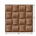 thumbnail image 3 of Paneles de pared 3D autoadhesivos impermeables, 5/10/20 piezas, pelables y pegables, papel tapiz de ladrillo con azulejos de metro, pegatina retro para baño y cocina, 3 of 5