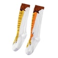 thumbnail image 5 of hirigin Chicken Feet Stockings, Women Funny Knee Thigh High Socks Novelty Pattern Athletic Socks for Women Girls, 5 of 8