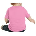 thumbnail image 2 of Mafoose Infant Core Cotton Little Baby T-Shirts Candy Pink 12M, 2 of 4
