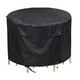 thumbnail image 1 of Funda protectora redonda para muebles, resistente al agua y al polvo, para mesas de jardín al aire libre., 1 of 3