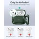 thumbnail image 2 of Funda para AirPods 4 ESR HaloLock Cyber Series con protección contra caídas, 2 of 9