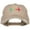 Khaki, variant on Rasta Heartbeat Embroidered Unstructured Cap - Khaki OSFM