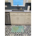 thumbnail image 3 of Carolines Treasures BB7636RUG Welcome Friends Italian Greyhound Machine Washable Memory Foam Mat, 3 of 4