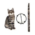 thumbnail image 3 of Roll Paper Holder Creative Cat Shaped Toilet Paper Storage Rack Simulation Kitten Metal Paper Stand Gift for Cat Lover, 3 of 3