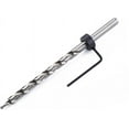 9mm HSS Step Drill Bit with Pocket Hole and Depth Stop Collar for