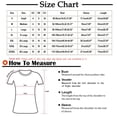 thumbnail image 4 of 3/4 Sleeve Tops for Women Raglan Contrast Crewneck Casual Shirts Three Quarter Length Loose Fit Summer Blouses, 4 of 4