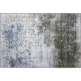 thumbnail image 2 of Addison Rugs Mayfield Premium Machine Washable Transitional Geometric Denim Rectangle Rug, 1'8" x 2'6", 2 of 6