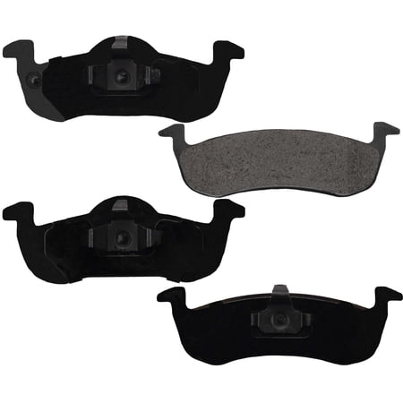 Gridiron Brakes Semi-Metallic Rear Brake Pad Set Driver and Passenger Side