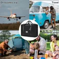 thumbnail image 3 of WEISIPU 55x40x20 cm Ryanair Cabin Approved Carry On Hand Luggage Flight Holdall Bag 45L, 3 of 9