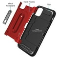 thumbnail image 5 of CoverON Apple iPhone 11 Pro Max Case with Kickstand and Credit Card Holder Slot - Zipp Series - Heavy Duty Hybrid Phone Cover, 5 of 8