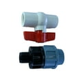 thumbnail image 2 of Tubo de de línea de aire de agua de jardín adaptador de accesorios de conector de acoplamiento de liberación rápida 20 mm 2 vías Cola adaptador de manguera, 2 of 4