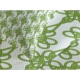 thumbnail image 4 of Ambesonne Irish Quilted Bedspread Set 3 Pcs, Entangled Clover Leaves, Queen Size, Cream Green, 4 of 5