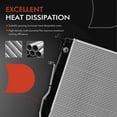 thumbnail image 5 of A-Premium Engine Coolant Radiator Assembly with Transmission Oil Cooler Compatible with Hyundai Santa Fe 2019-2020, 2.0L, Sport Utility Only, Replace# 25310S1120, 5 of 8