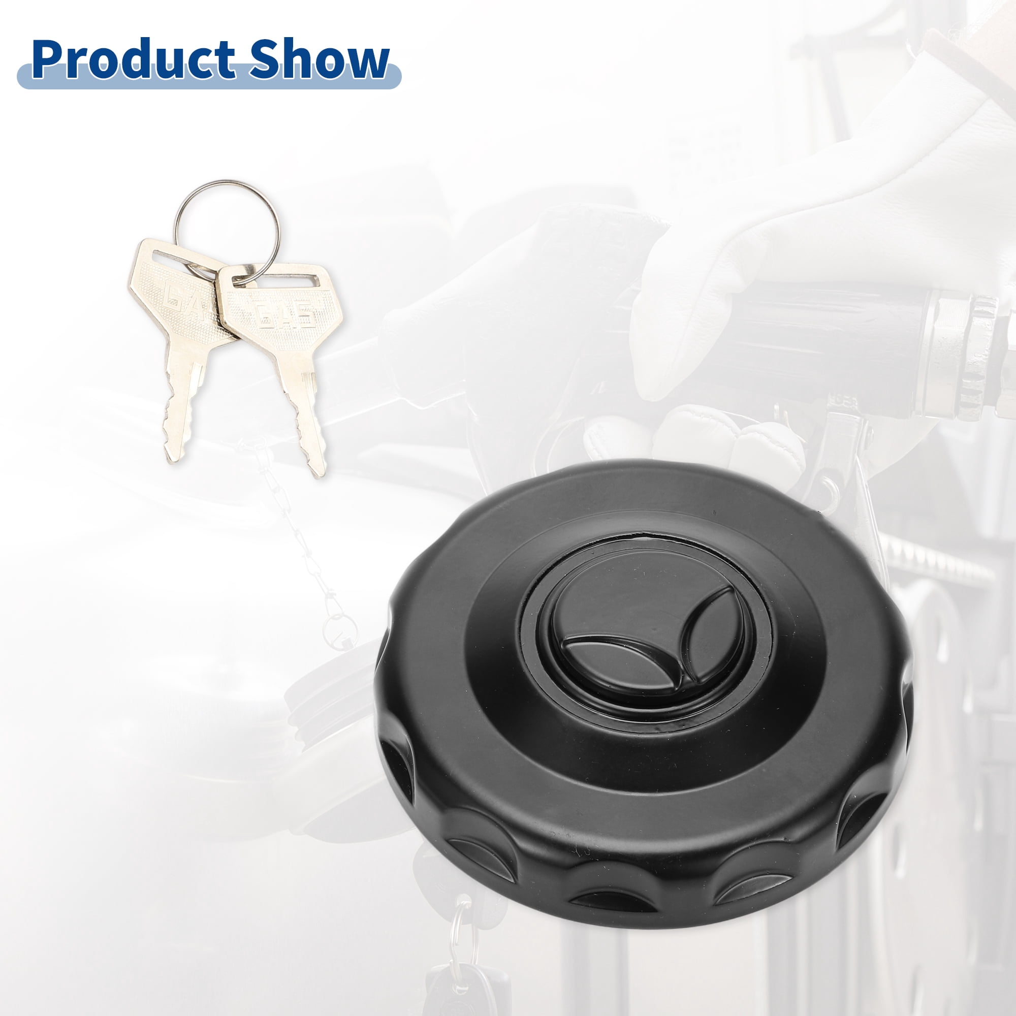 Unique Bargains No.0004700305 Locking Gas Cap Lock Fuel Tank Cap Fuel Filler Cover Replacement for Mercedes Benz