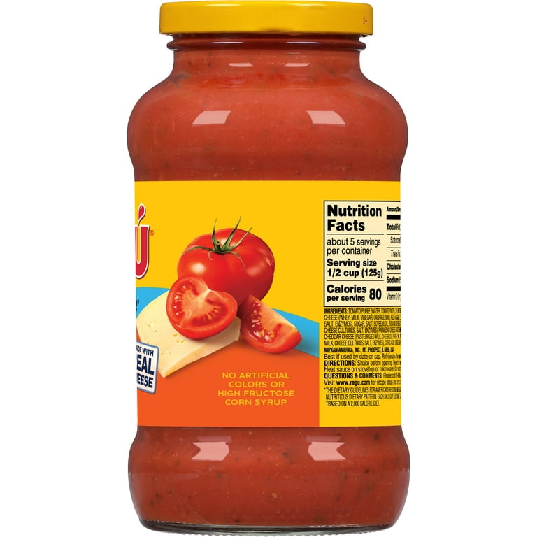 【Ragu】 Ragu Chunky Garden Combination Pasta Sauce with Diced Tomatoes