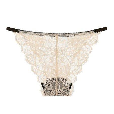 

Womens Underwear Women Lace Underwear Lingerie Thongs Panties Ladies Hollow Out Underwear Underpants