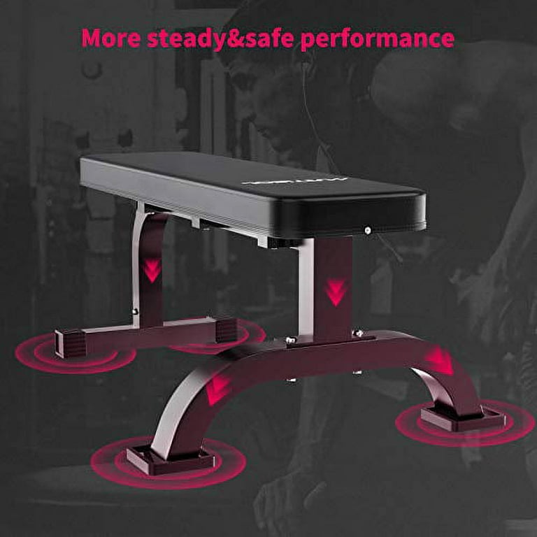Murtisol Multifunctional Weight Training and Abdominal Exercise Flat Bench Dumbbell Bench Weight Benches Model 1212 Black Walmart