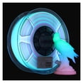 thumbnail image 2 of PLA Luminous-Rainbow PLA Filament, 1.75mm Glow In The Dark 1KG Spool, Luminous 3D Printing Filament For 3D Printer ,Easy to Use, 2 of 7