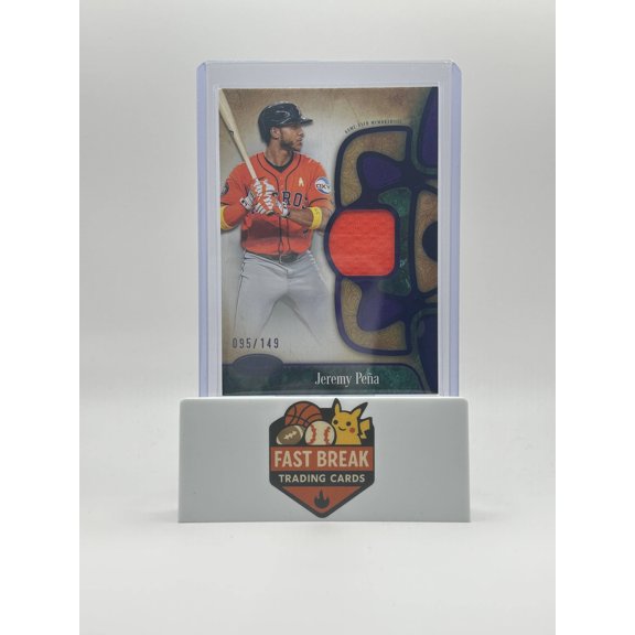 2026 Topps Tier One Jeremy Peña T1R-JP Relic Memorabilia 095 149
