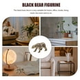 thumbnail image 3 of FONDOTIN 1Set Bear Figurines Golden Shaped Home And Office 4.8x2.6x2.4in, 3 of 8