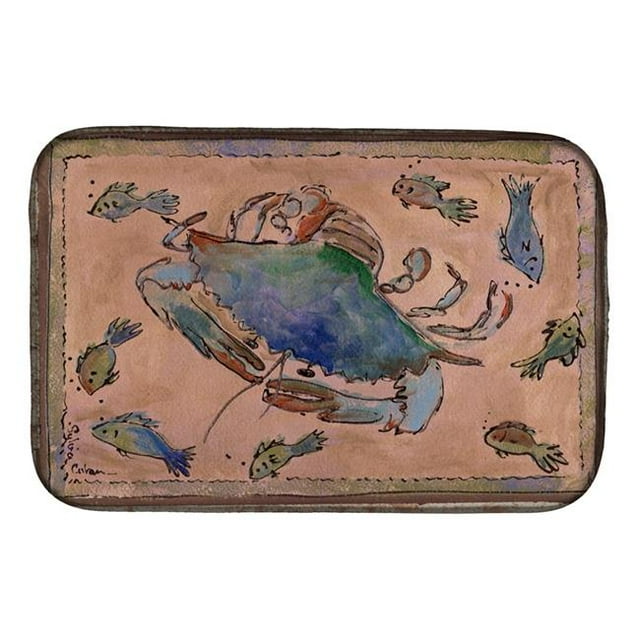 Carolines Treasures 8079DDM Tapis de Séchage pour Plat de Crabe